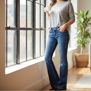 Cowgirl Tuff boot cut western jeans size 29x35 now 30